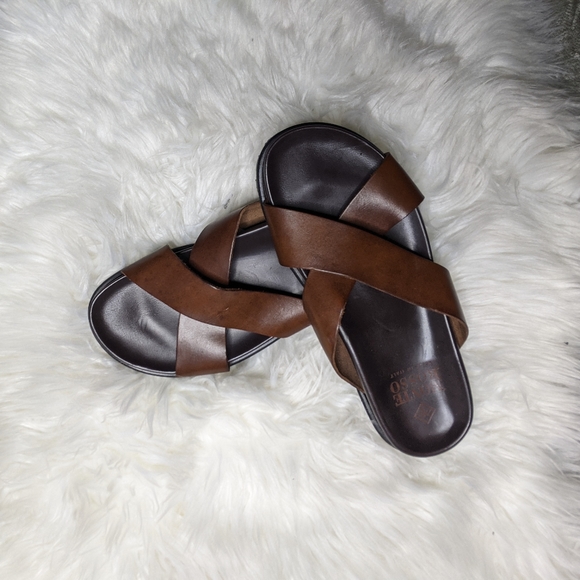 Monte Rosso Italian leather sandals - Picture 5 of 8